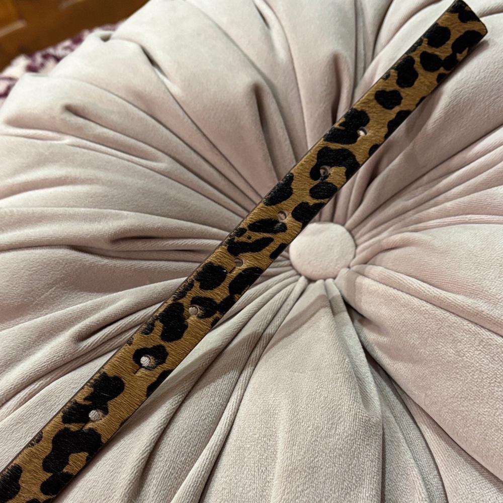 NWT Kate Spade Animal Print Bow Belt - Picture 5 of 9